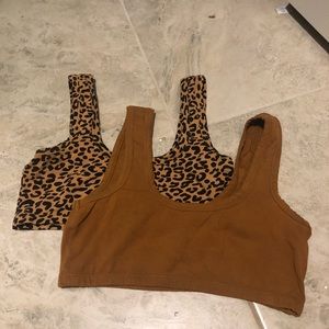 ARQ widestrap bras size Large